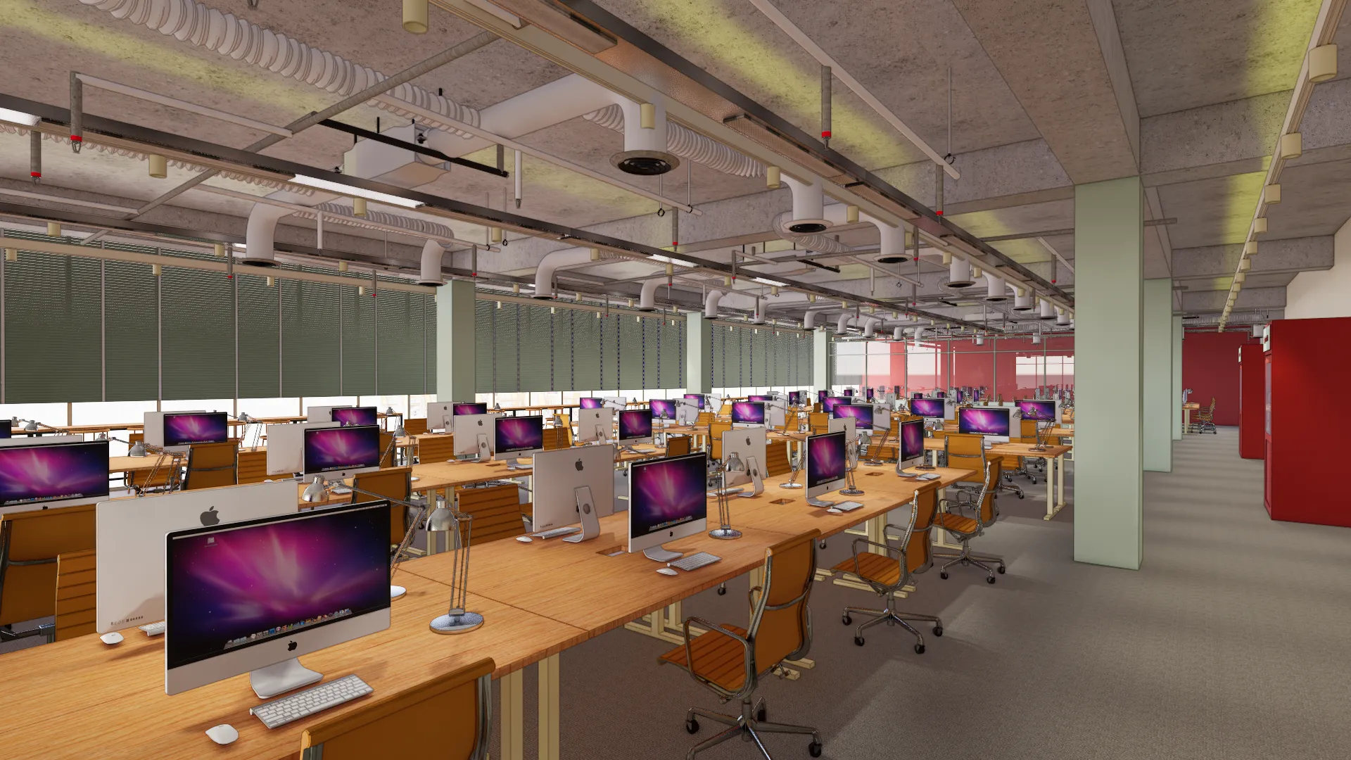 Huge Company Office 오피스 인테리어 9